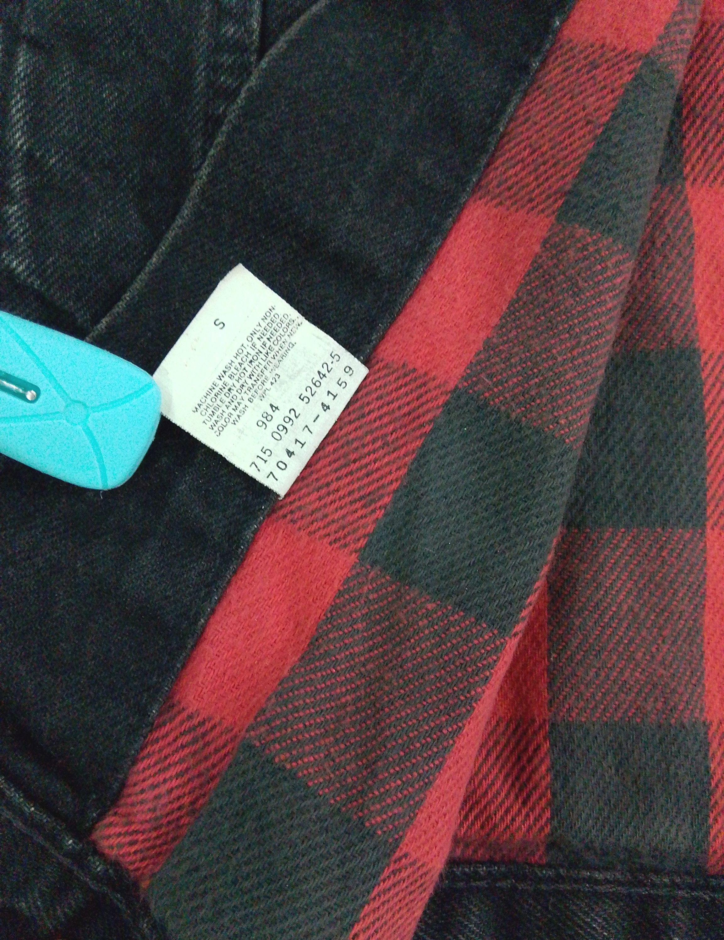 Levi's Vintage Levi’s 70417 Flannel Lined Denim Jacket USA Made Size US L / EU 52-54 / 3 - 16 Thumbnail