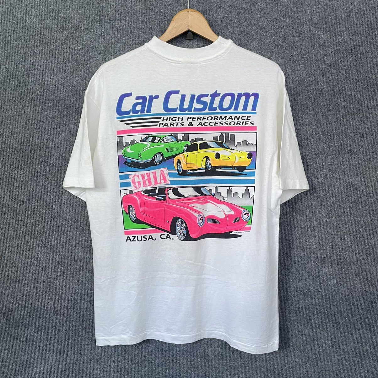 Vintage 1990s Car Custom The Automotive Superstore Promo T Shirt Size US L / EU 52-54 / 3 - 1 Thumbnail