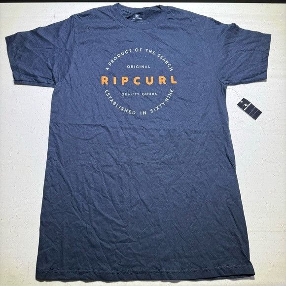 Rip Curl NWT RIP CURL MAVERICK PRE NAVY BLUE T-SHIRT SZ SMALL S Size US S / EU 44-46 / 1 - 1 Thumbnail