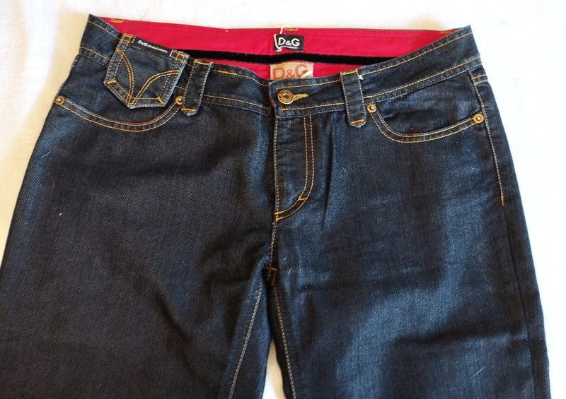 Dolce & Gabbana Dolce & Gabbana Jean Devotees Large Emerisé T 44 L34 Size 32" / US 10 / IT 46 - 7 Thumbnail