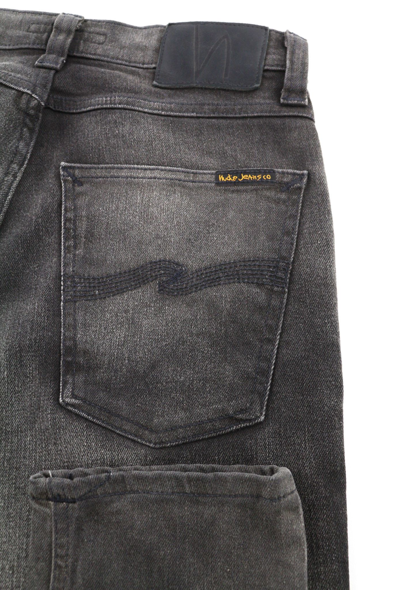 Nudie Jeans PIPE LED W29/L32 Grey Marble Organic Skinny Zipper 81916 Size US 29 - 5 Thumbnail