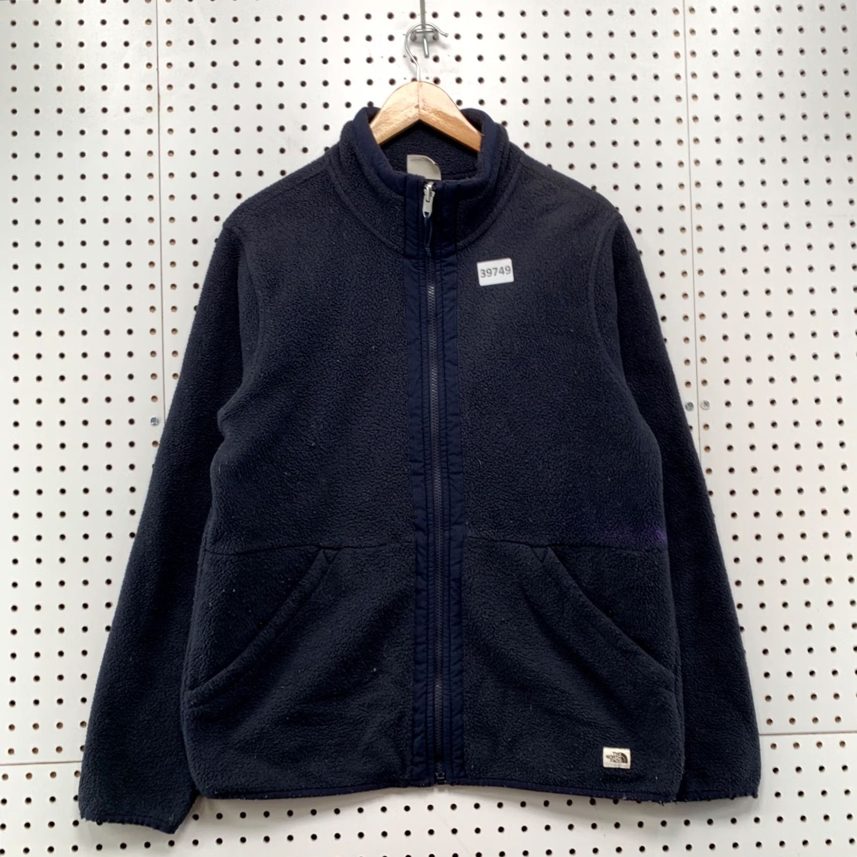 The North Face The North Face Fleece Sherpa Jacket Mens M Blue Zip Casual Pocket Size US M / EU 48-50 / 2 - 2 Thumbnail