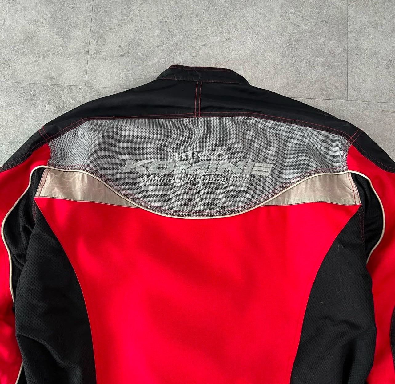 Vintage Komine Tokyo Racing Motorcycle jacket Size US XL / EU 56 / 4 - 4 Thumbnail