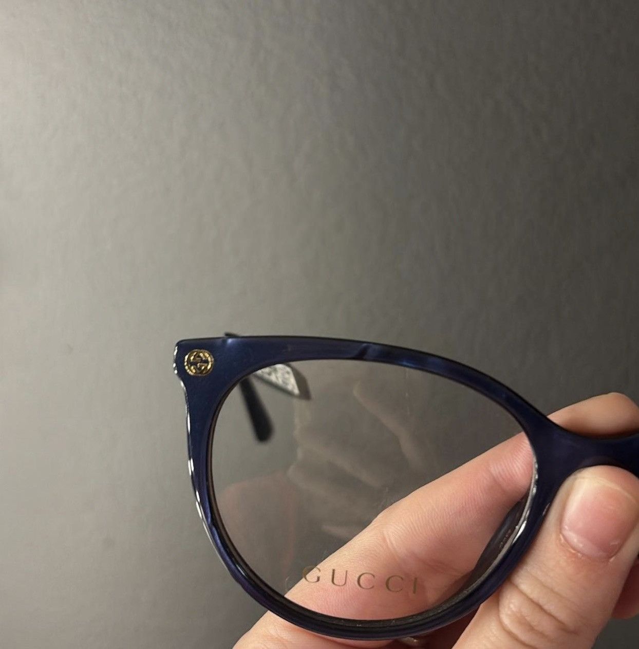 Gucci Blue Bee Gucci Glasses Size ONE SIZE - 3 Thumbnail