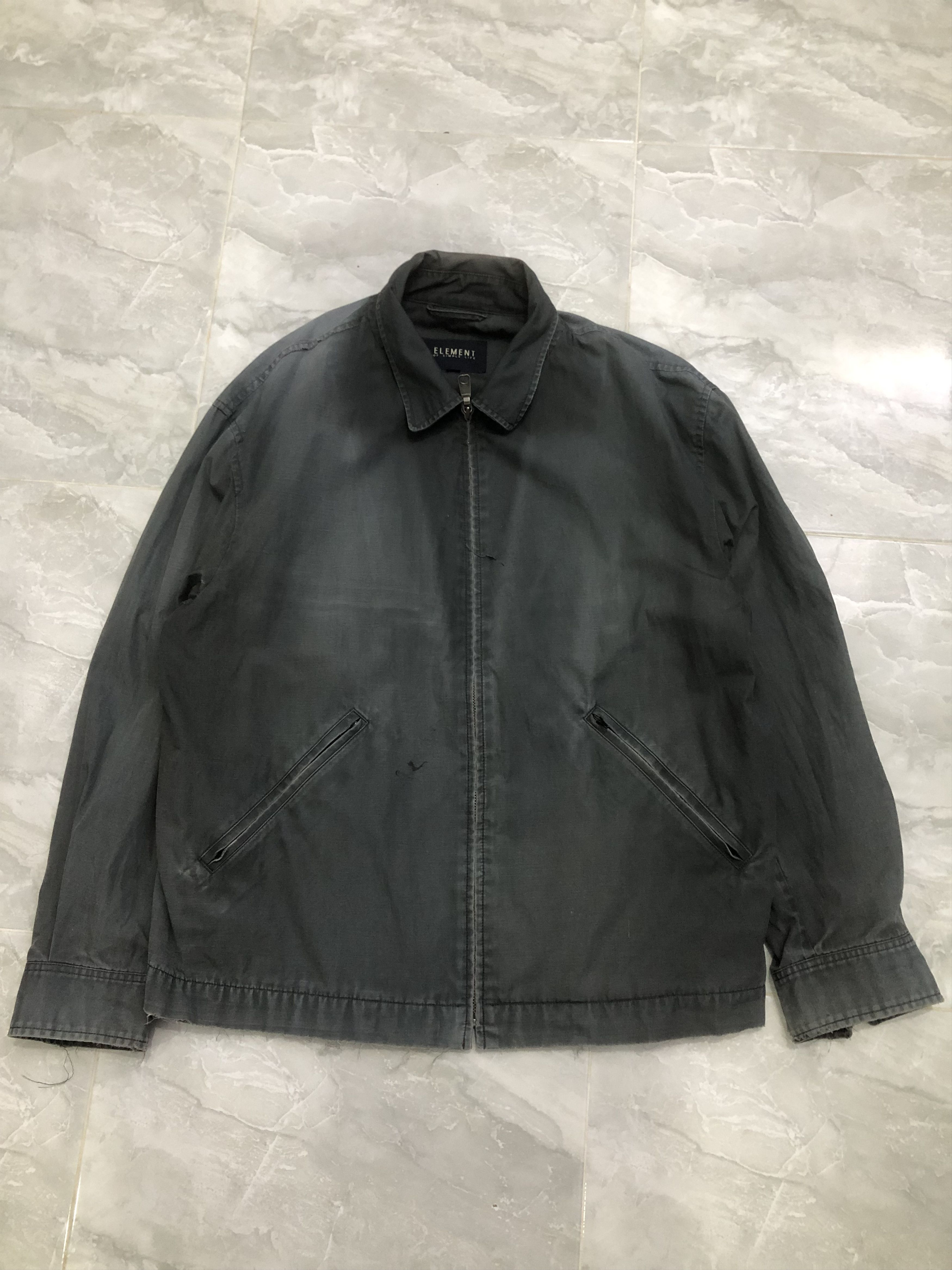 Element Element Utility Jacket Vintage Faded Distress Size US M / EU 48-50 / 2 - 13 Thumbnail