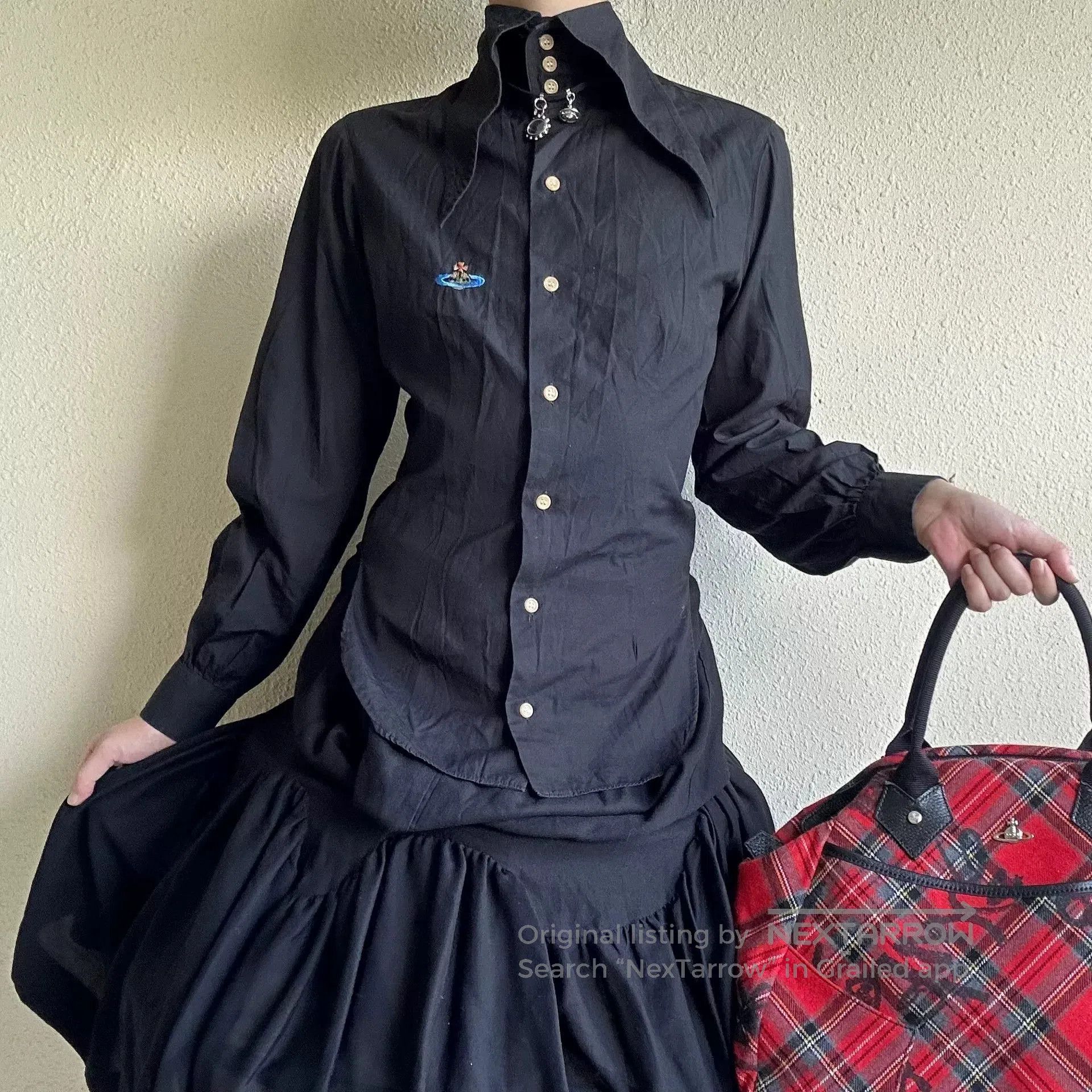 Vivienne Westwood vintage vivienne westwood oversized collar shirt. Size M / US 6-8 / IT 42-44 - 2 Thumbnail