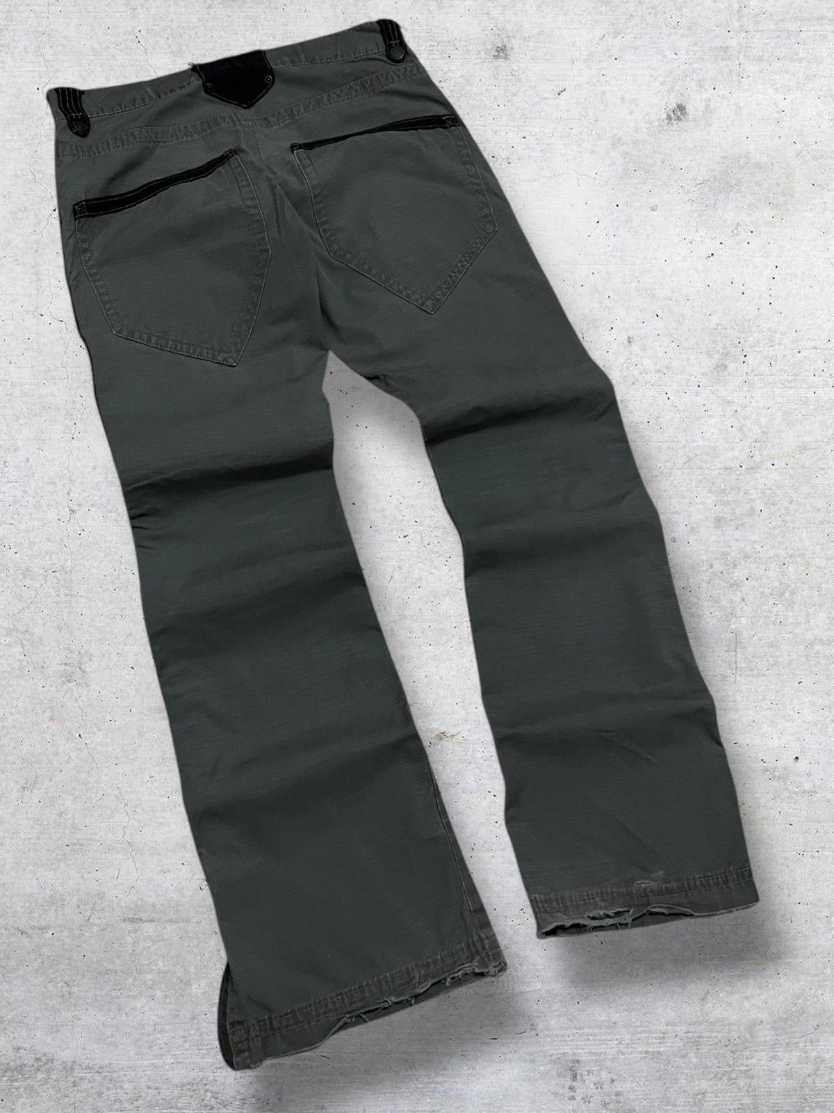 Japanese Brand ICON 1990S JAPAN DESIGNERI BUSHPANT SNAKE SIDETAPE LGB PANT Size US 30 / EU 46 - 10 Thumbnail