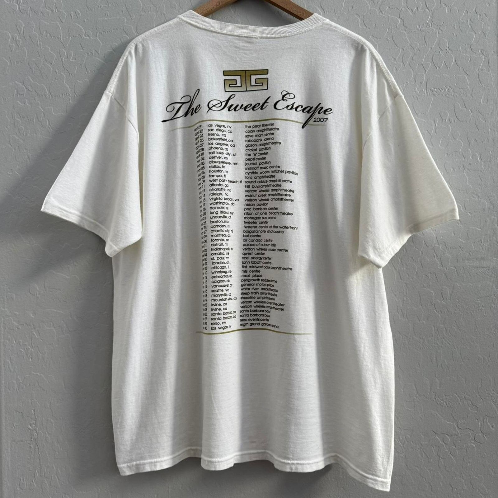 Anvil Vintage Gwen Stefani The Great Escape T-Shirt Size US XL / EU 56 / 4 - 6 Thumbnail