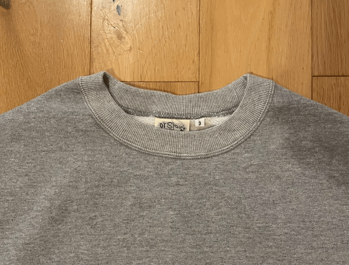 Orslow orSlow Densely Woven Sweatshirt Grey Size 3 Made in Japan Size US L / EU 52-54 / 3 - 3 Thumbnail
