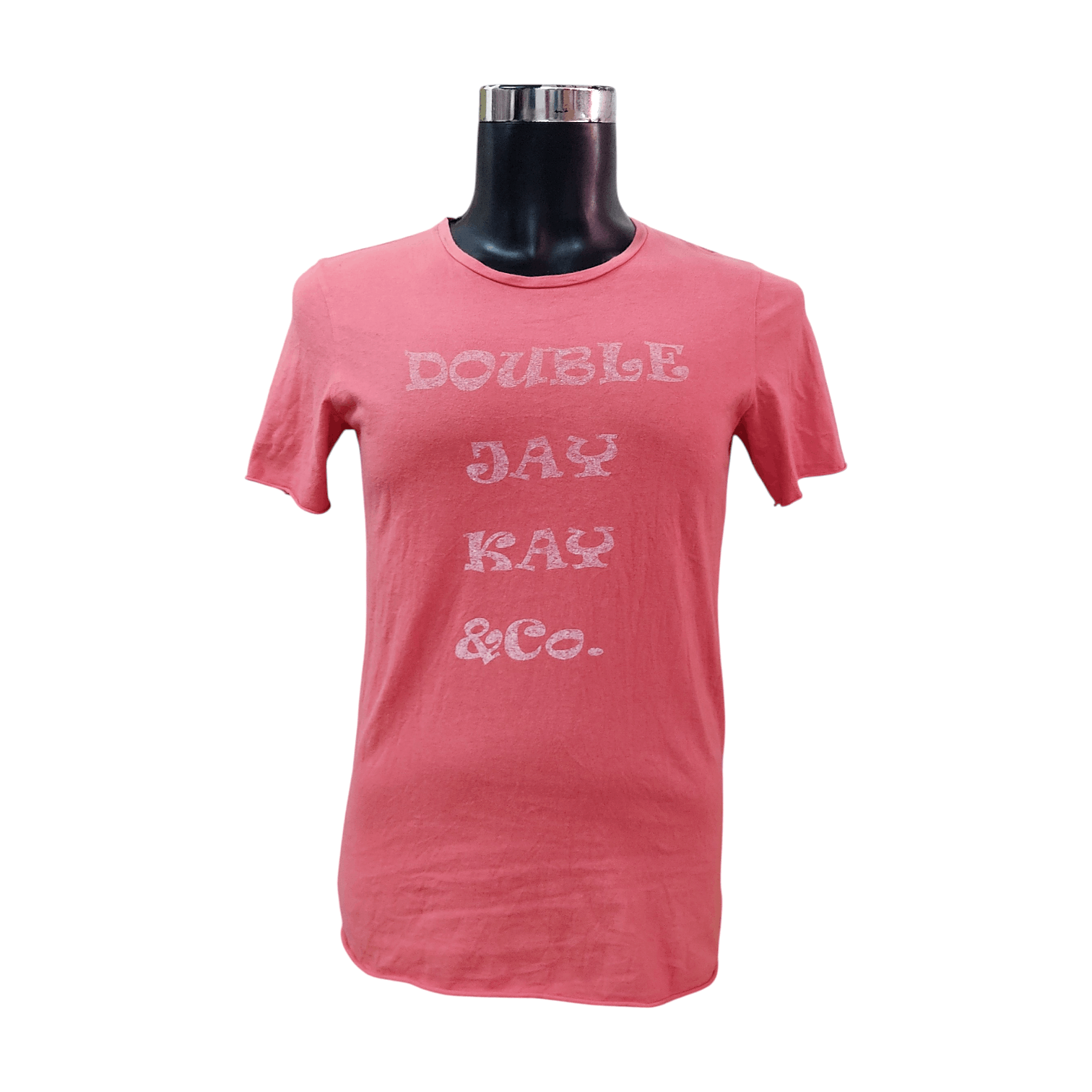 wjk Wjk Light Cotton Coral Pink Classic Crewneck T-shirt Size US S / EU 44-46 / 1 - 1 Thumbnail