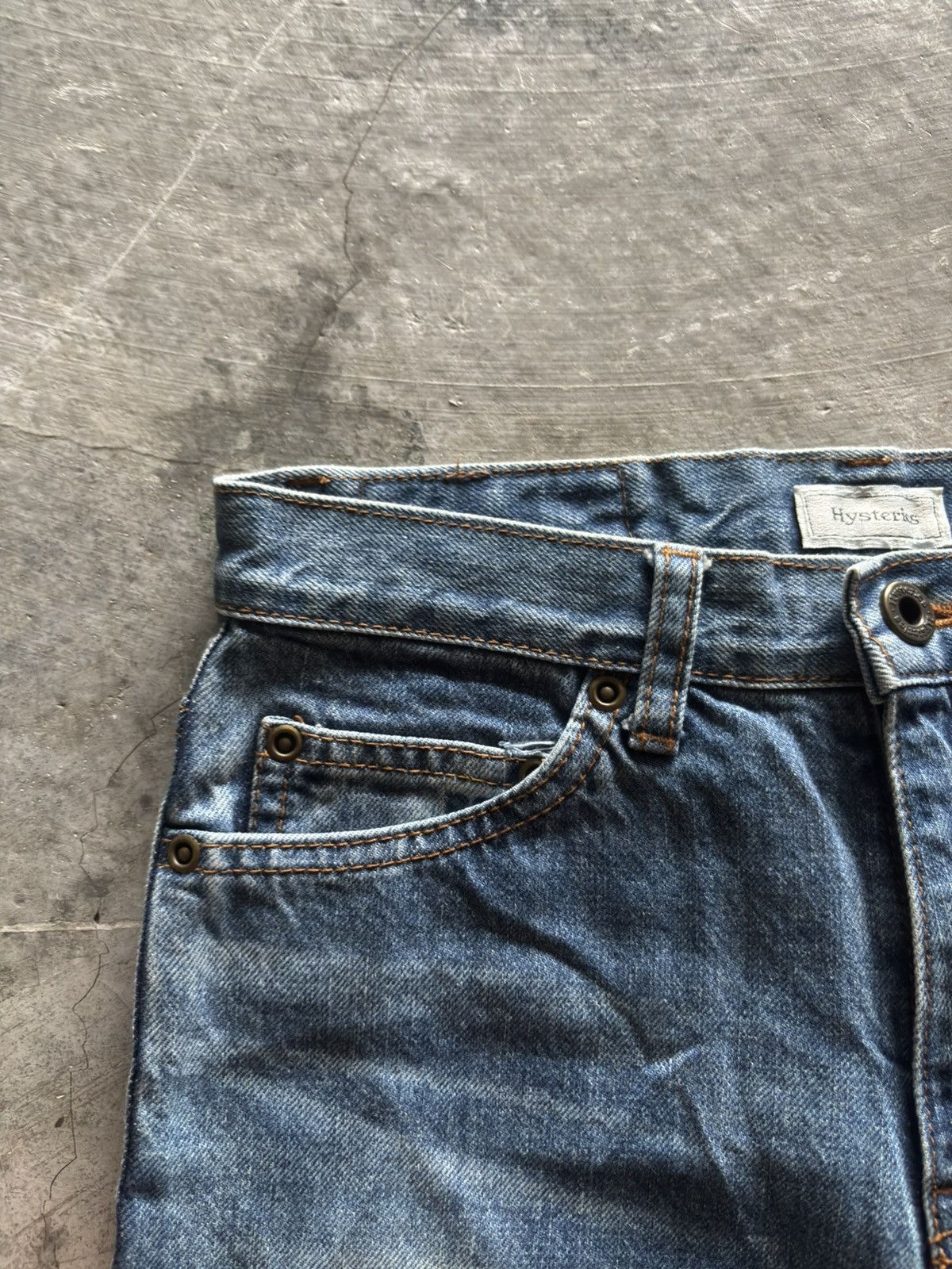 Hysteric Glamour HYSTERIC GLAMOUR flare slim japanese jeans punk grunge style Size US 26 / EU 42 - 9 Thumbnail