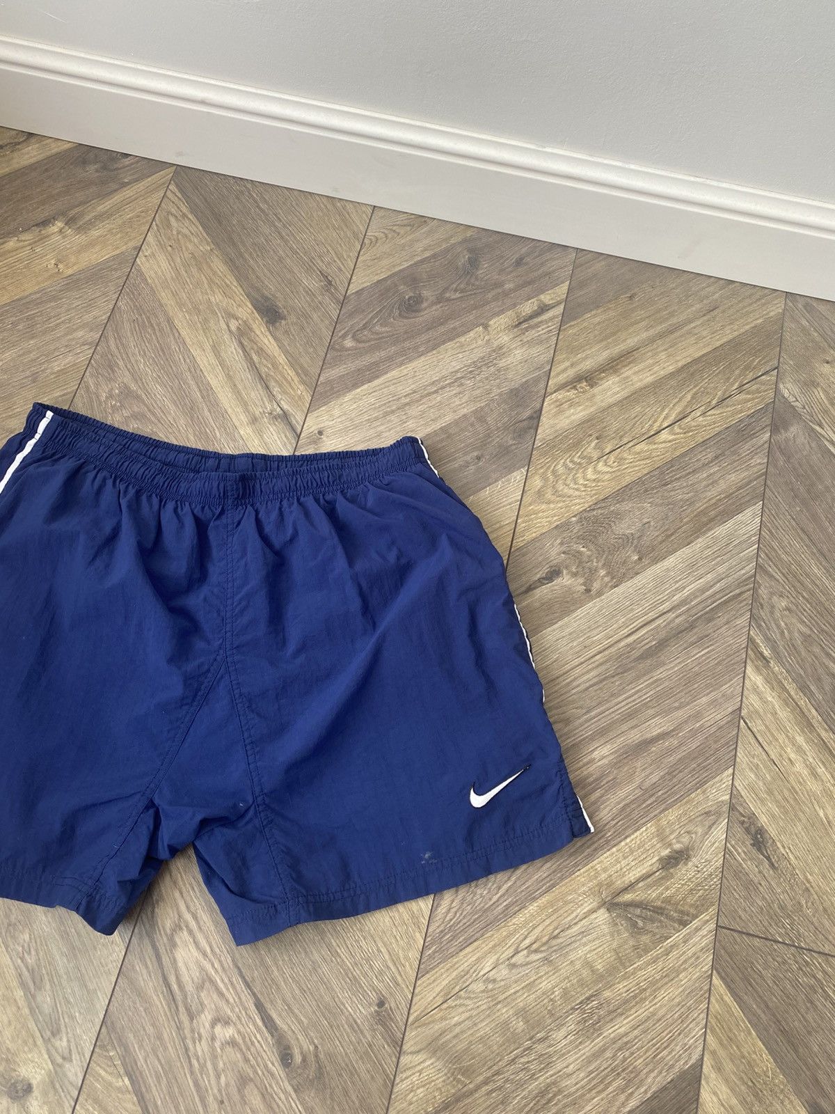 Nike × Vintage Vintage Nike 90s nylon shorts Size US 33 - 3 Thumbnail