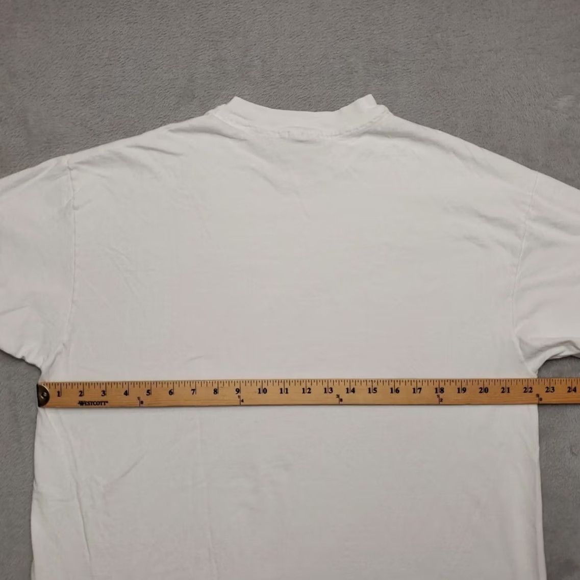 Vintage VINTAGE Hillary Clinton Presidents Wives Shirt Mens XL White Single Stitch T-Shirt Shirt 90s T Shirt Womens/Mens? Size US XL / EU 56 / 4 - 5 Thumbnail