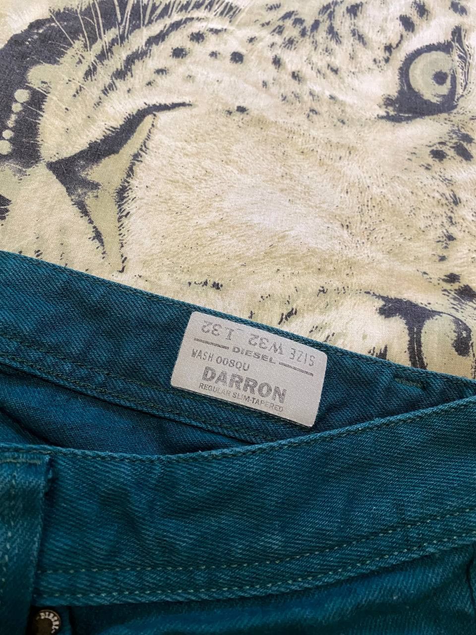 Diesel Diesel jeans vintage green denim pants streetwear Size US 32 / EU 48 - 2 Thumbnail
