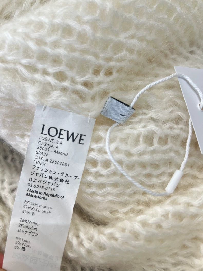 Loewe LOEWE Knitted cardigan Size L / US 10 / IT 46 - 4 Thumbnail