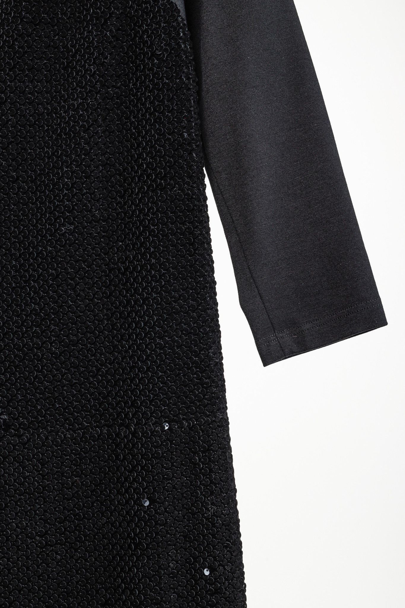Annette Gortz Annette Gortz AW/14 Siri Velvet-Sequin 3/4 Sleeve Dress Size M / US 6-8 / IT 42-44 - 6 Thumbnail