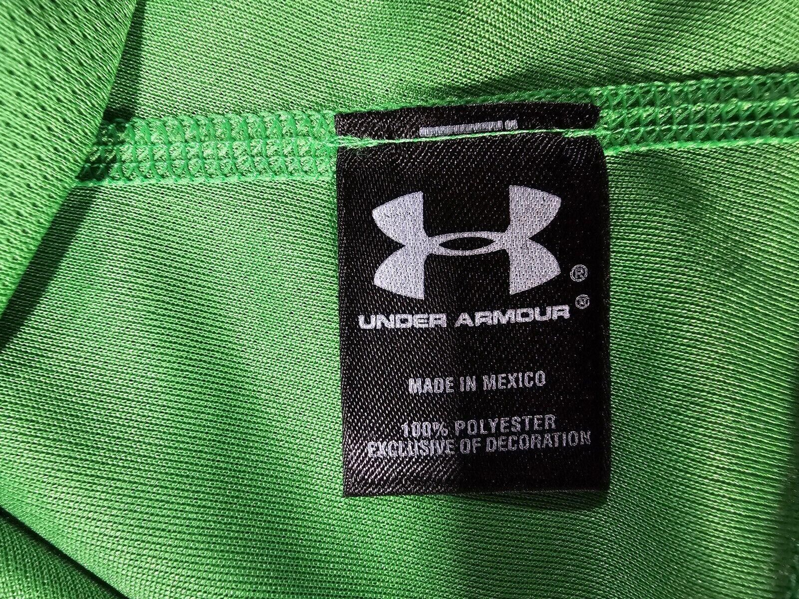 Under Armour Under Armour Run heat gear 2XL Short sleeve Green shirt Size US XXL / EU 58 / 5 - 10 Thumbnail