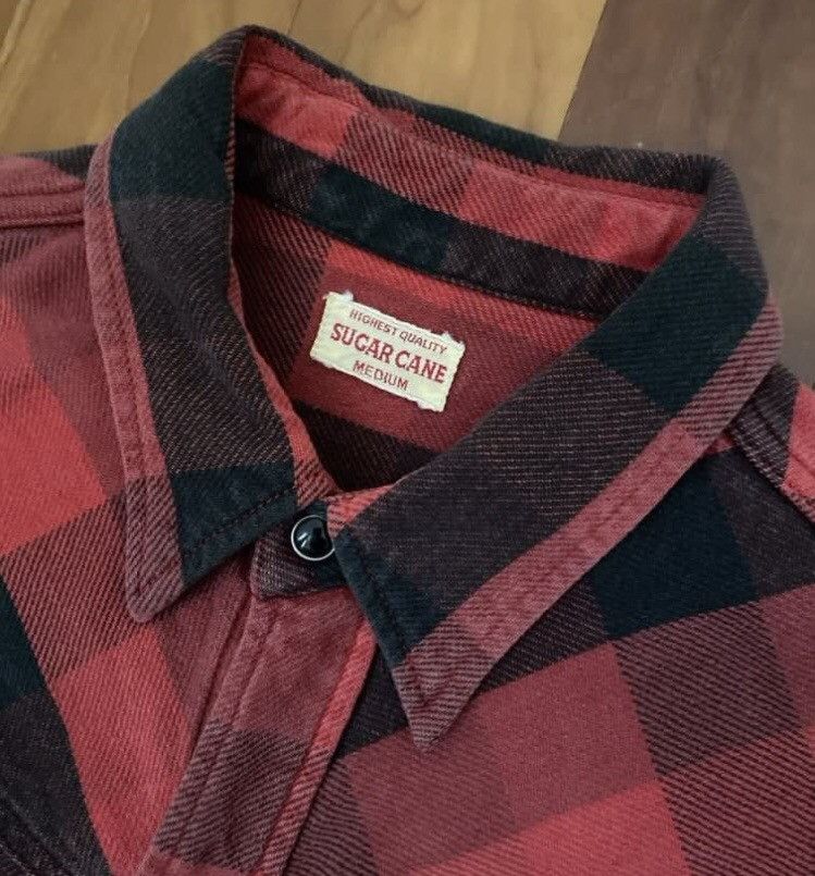Sugar Cane × Toyo Enterprises × Vintage Vintage Sugar Cane Red Plaid Long Sleeve Shirt Size US M / EU 48-50 / 2 - 3 Thumbnail