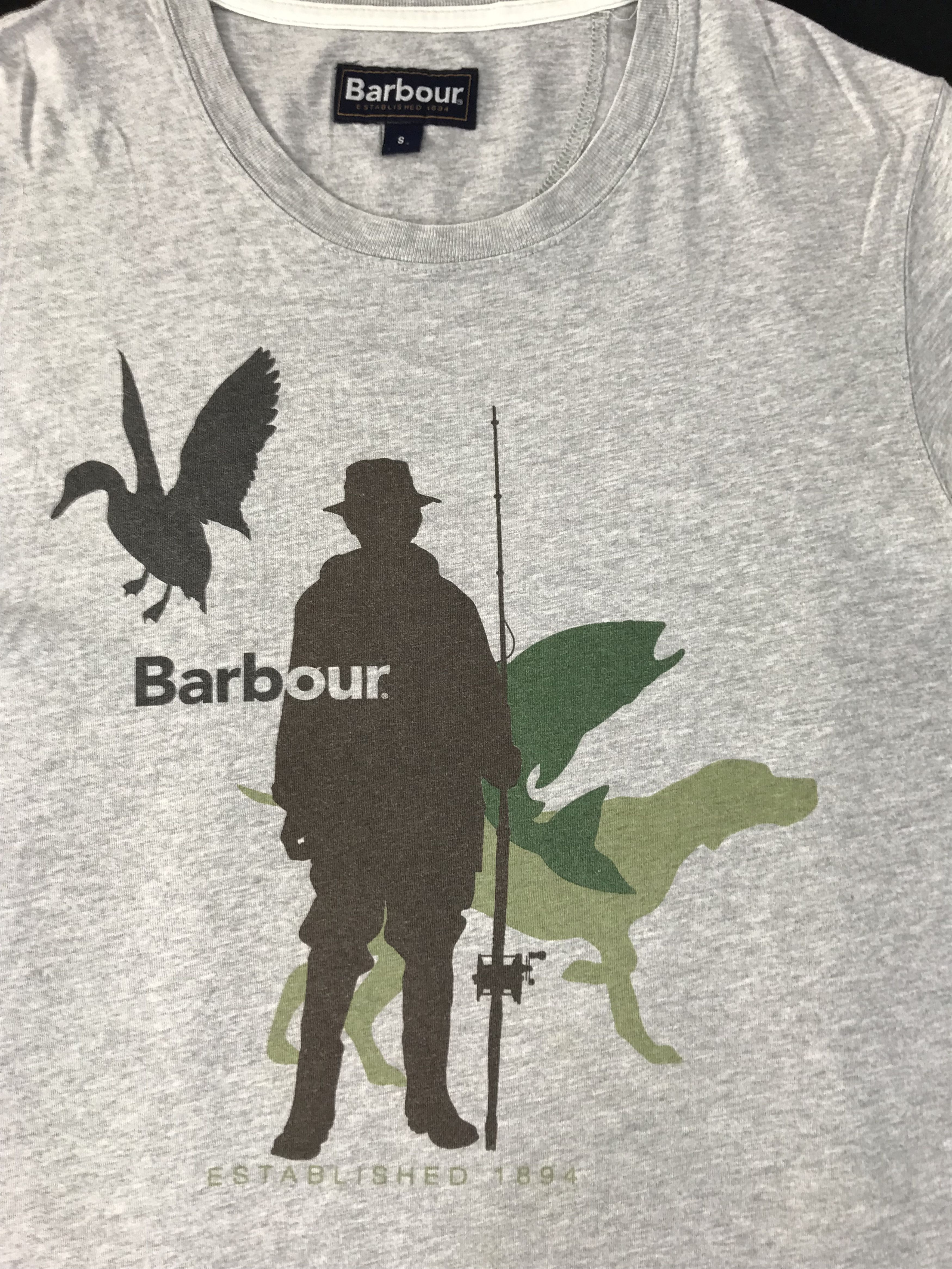Barbour Barbour 1894 Fishing Trip Design Printed Tee T-shirt Size US S / EU 44-46 / 1 - 4 Thumbnail