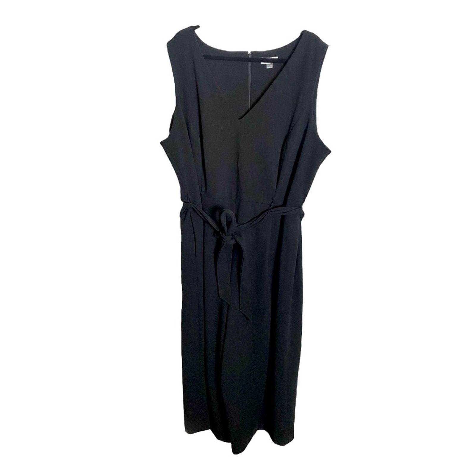 Calvin Klein Calvin Klein V-neck Jumpsuit in Black 22W Size 40" / US 18 - 2 Thumbnail