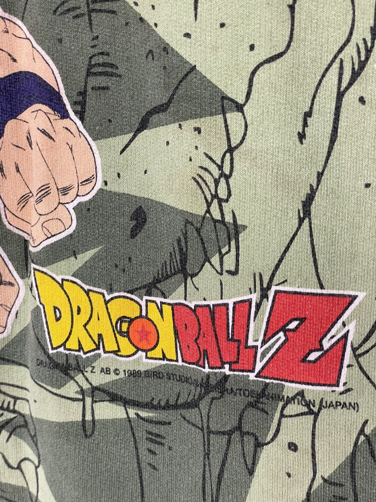 Anime × Japanese Brand × Vintage Rare Vintage 1989 Dragon Ball Z Super Saiyan Sweatshirt 80s Size US XS / EU 42 / 0 - 9 Thumbnail