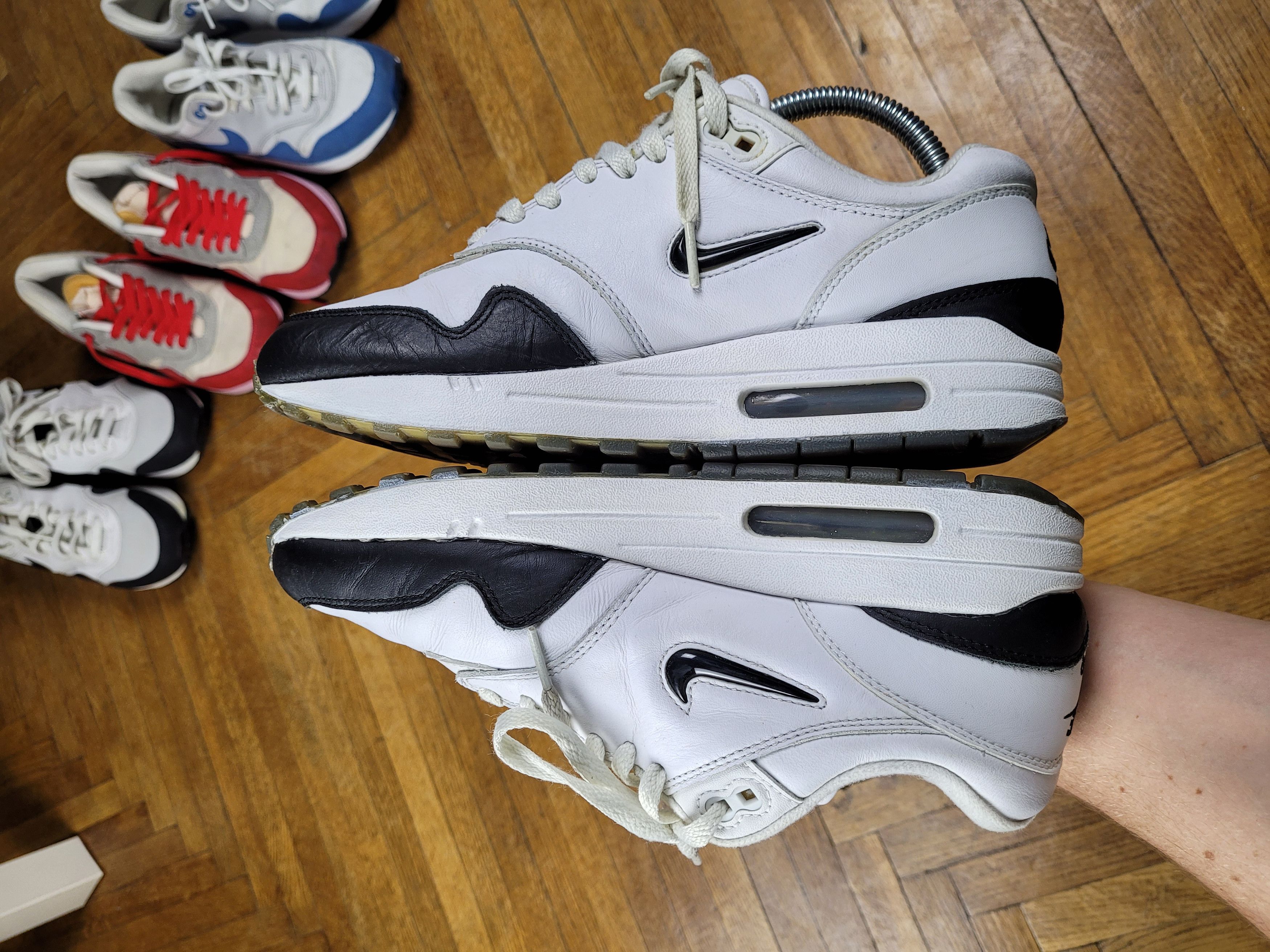 Nike Vintage Nike Air Max 1 Premium Jewel Small Swoosh Raiders LA Size US 6 / IT 36 - 8 Thumbnail