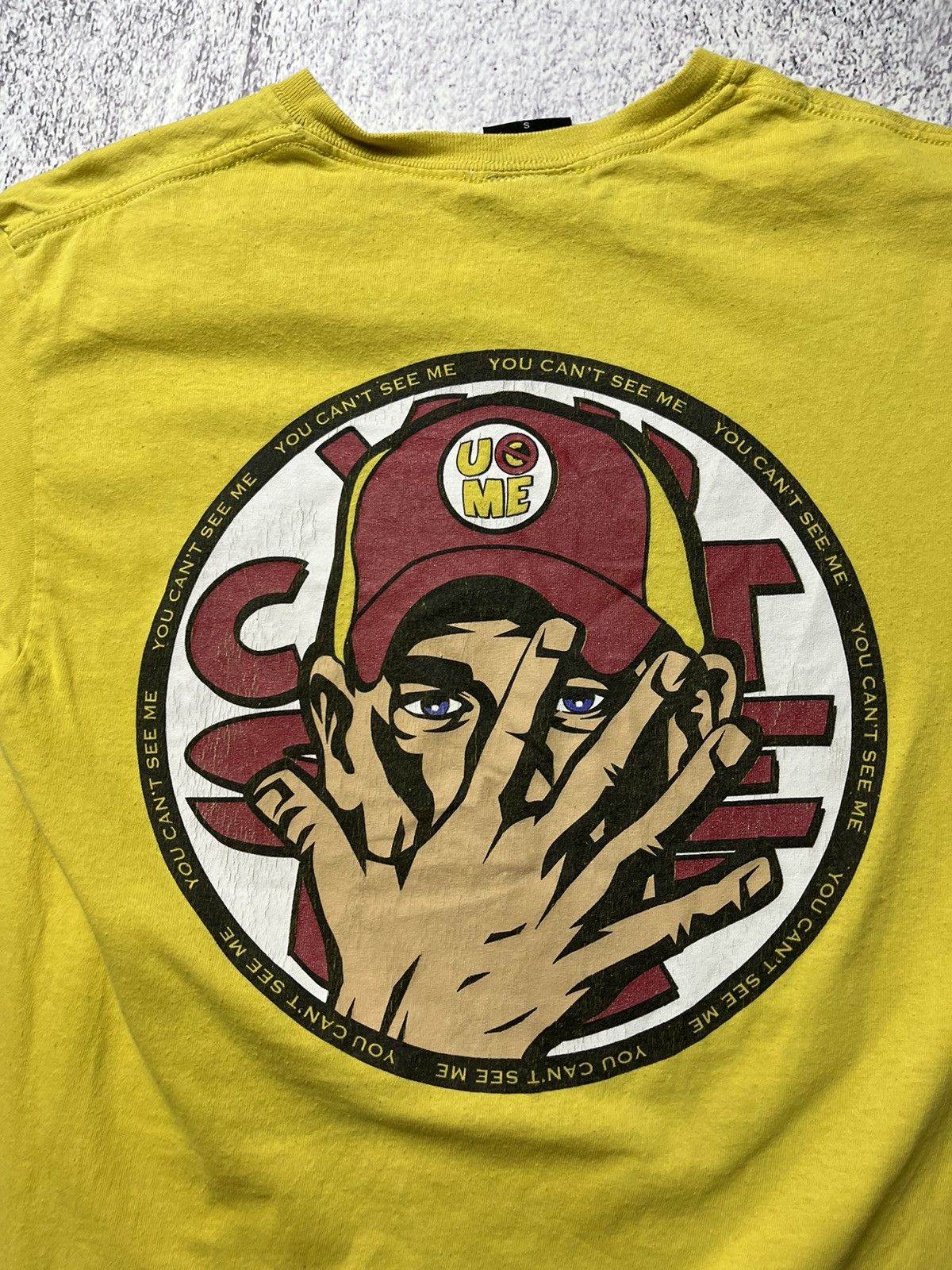 Vintage Vintage WWE John Cena You Don't See Me T- Shirt S Size Size US S / EU 44-46 / 1 - 13 Thumbnail
