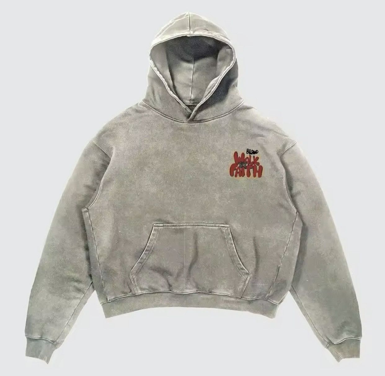 Japanese Brand Y2K Retro Hooded Sweatshirt Size US XL / EU 56 / 4 - 2 Thumbnail