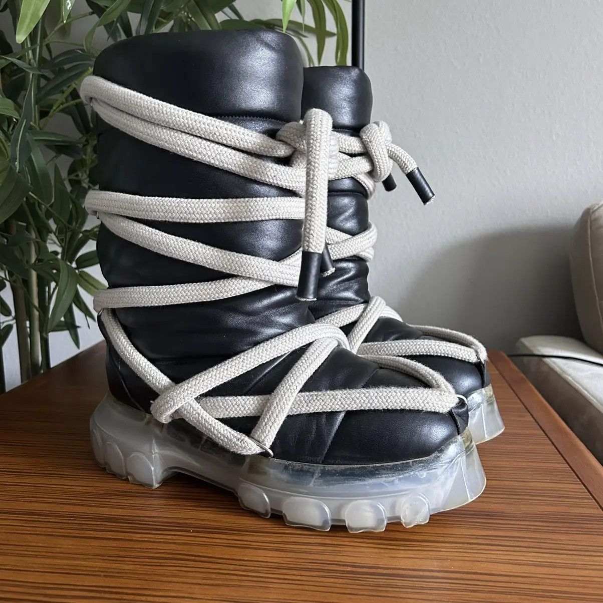 Rick Owens Rick owens Babel tractor boots | Grailed