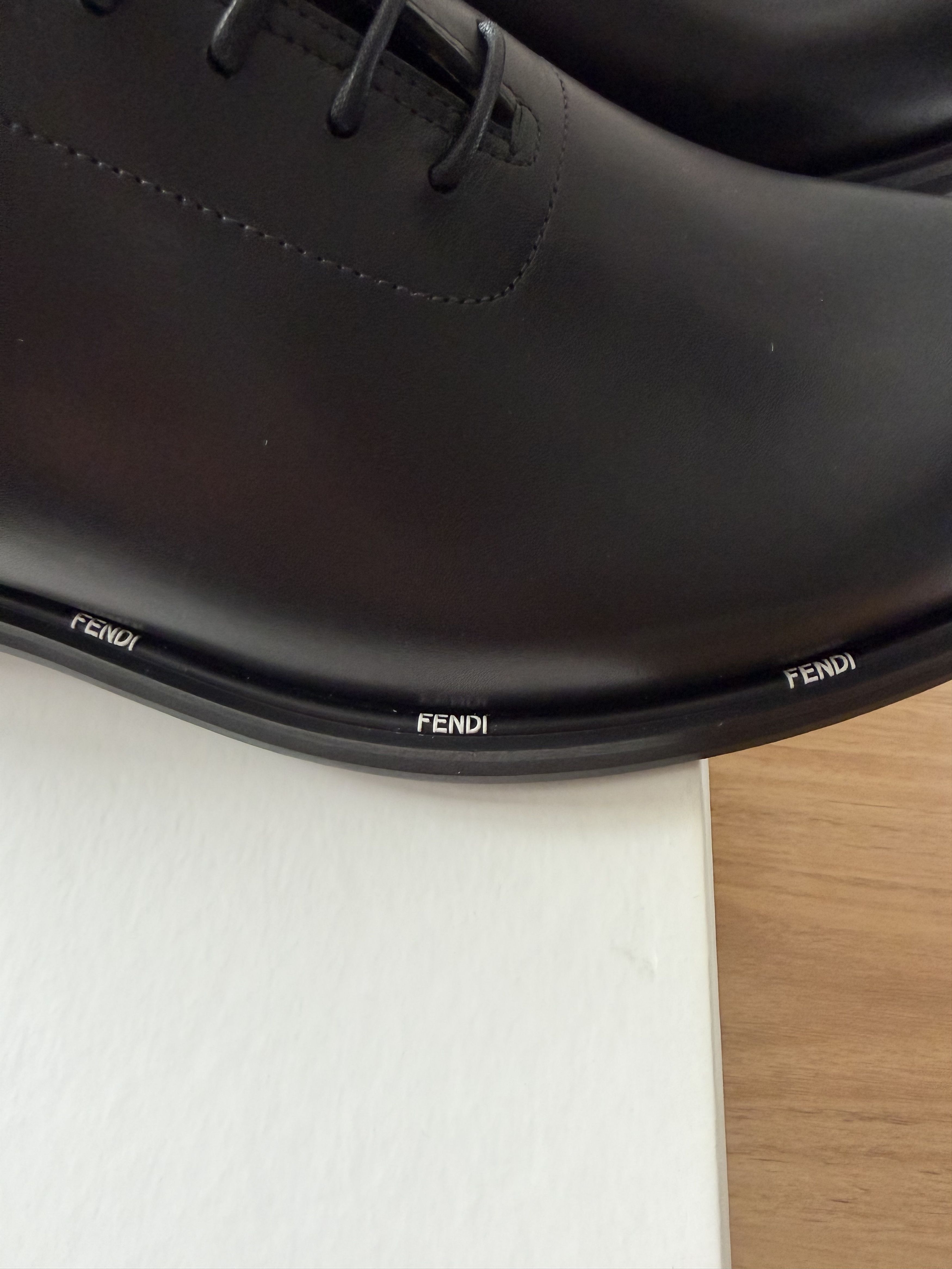Fendi Fendi Leather Shoes Size US 10.5 / EU 43-44 - 5 Thumbnail
