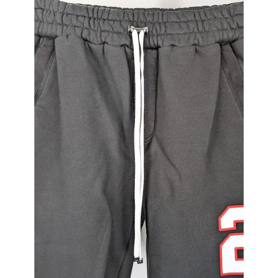 Amiri o1rshd1 Oversized 22 Football Short in Black Size US 30 / EU 46 - 4 Thumbnail