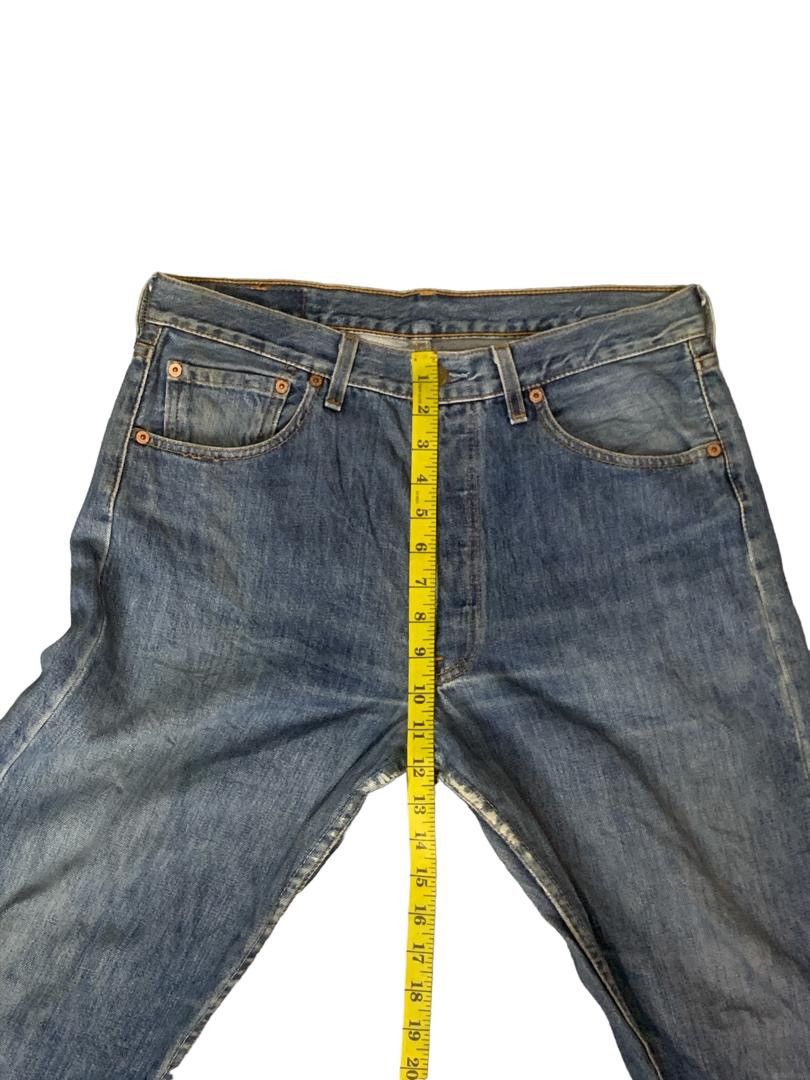 Levi's Vintage Clothing Vintage Levi’s 501 Distressed Denim Size US 33 - 16 Thumbnail