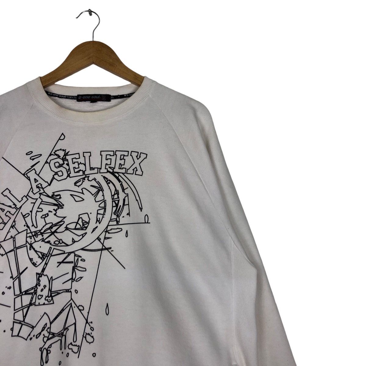 Japanese Brand Be one soul Japanese Brand Rare Design Sweatshirt Large Size US L / EU 52-54 / 3 - 5 Thumbnail