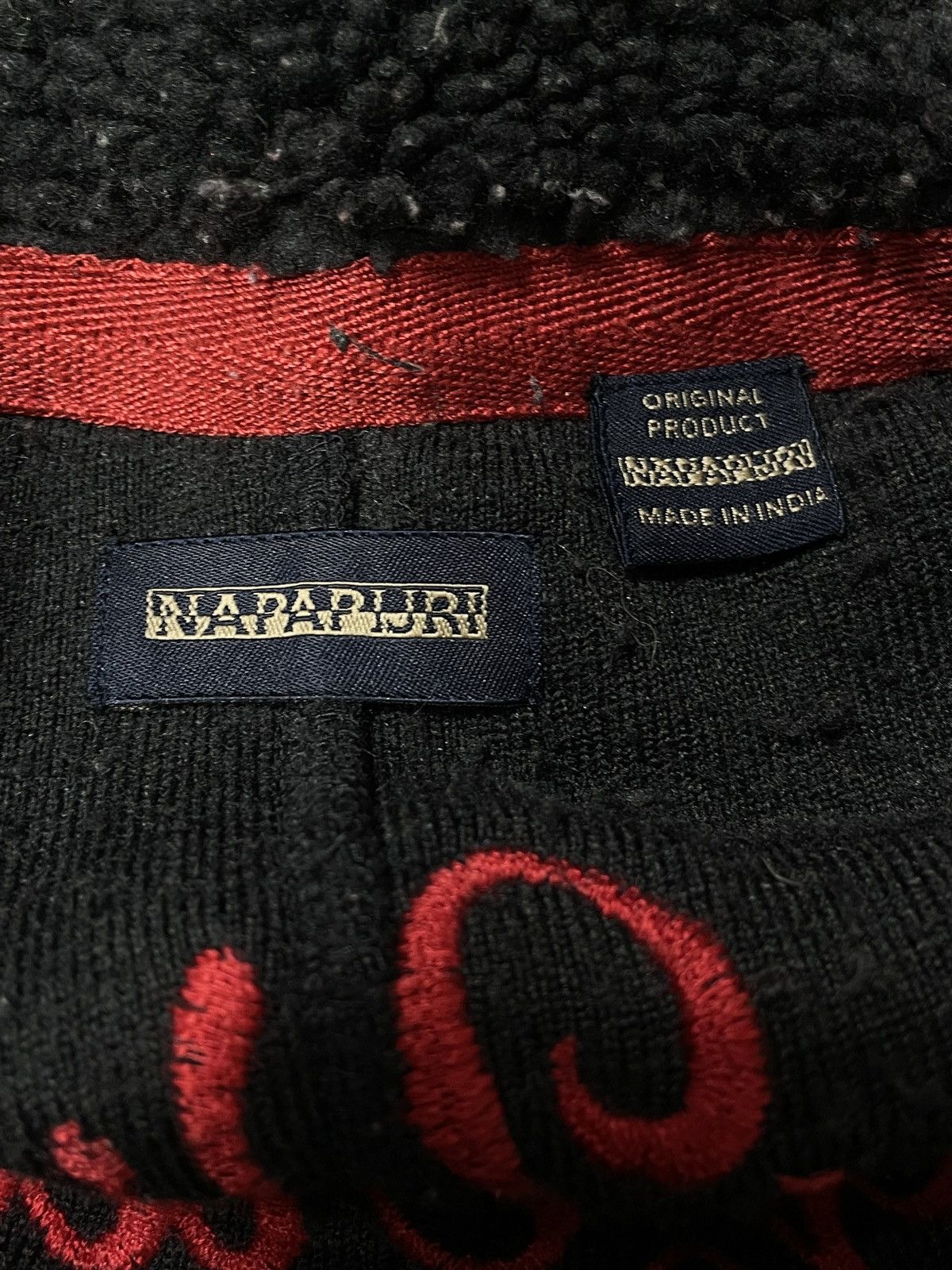 Napapijri 🔥RARE🔥Napapijri Vintage Y2K Sweatshirt Zip Spellout Rare Size US XXS / EU 40 - 5 Thumbnail