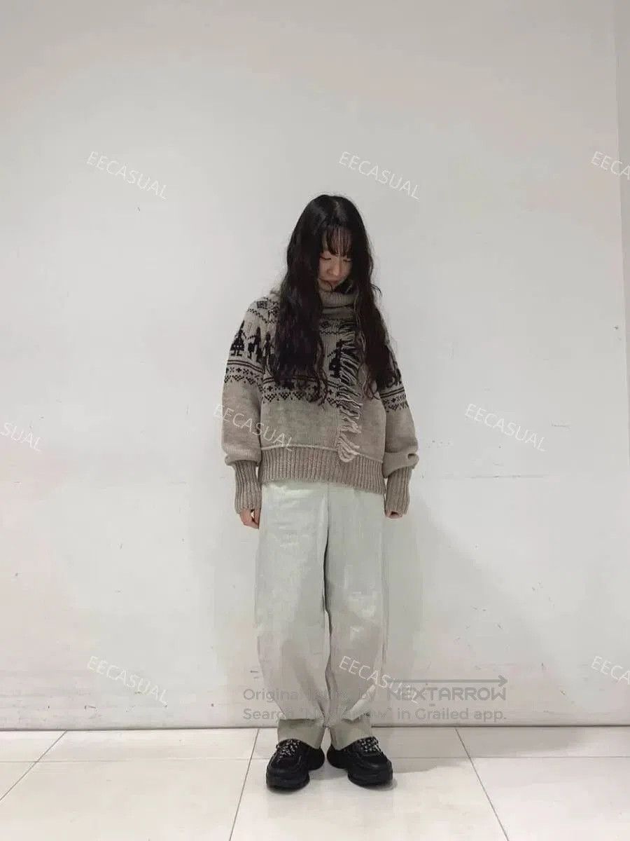 Y's Yohji Yamamoto Nordic Wool Sweater. Size M / US 6-8 / IT 42-44 - 8 Thumbnail