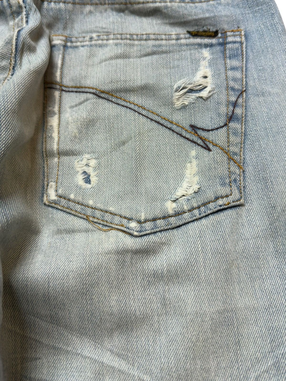 Billabong Vintage Billabong Faded Ripped Distressed Denim Size US 32 / EU 48 - 6 Thumbnail