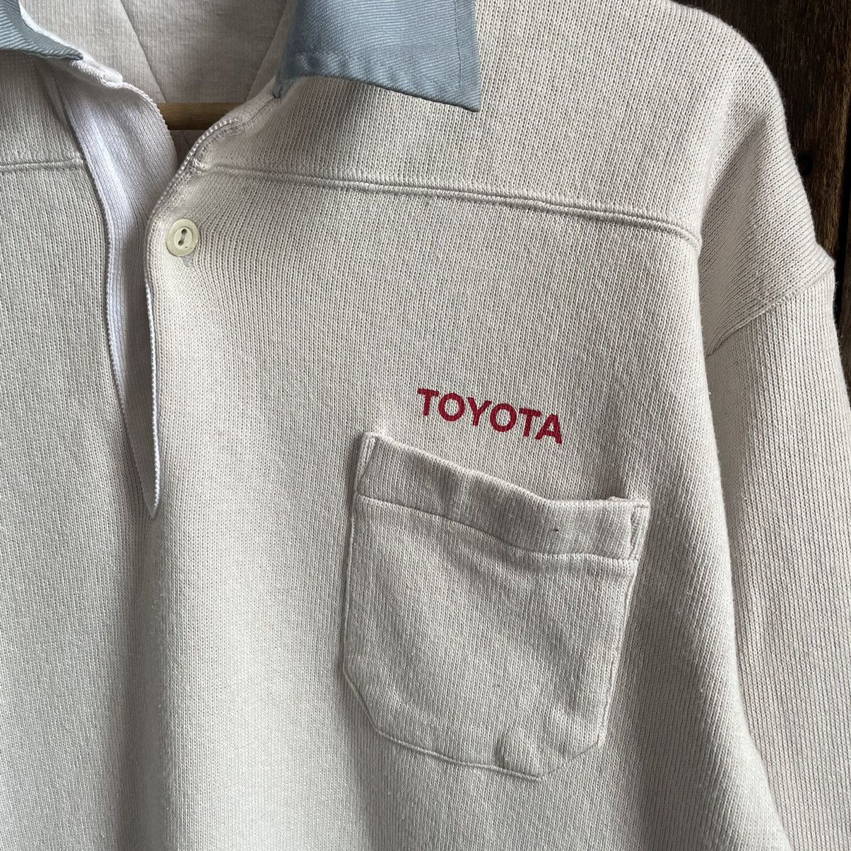 Vintage Vintage Toyota Workwear Polo Shirt Size US L / EU 52-54 / 3 - 3 Thumbnail