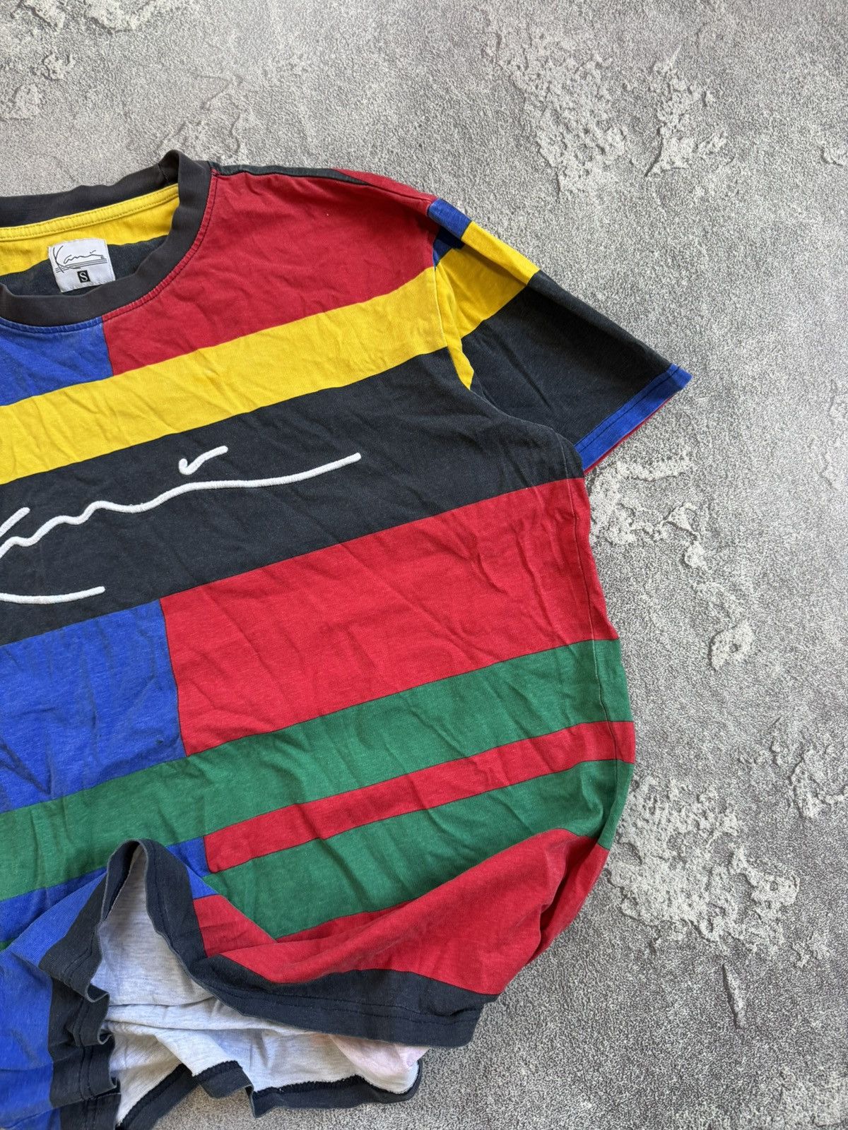 Karl Kani × Vintage Karl kani S tee T-shirt polo jersey skateboarding 00s faded Size US S / EU 44-46 / 1 - 3 Thumbnail