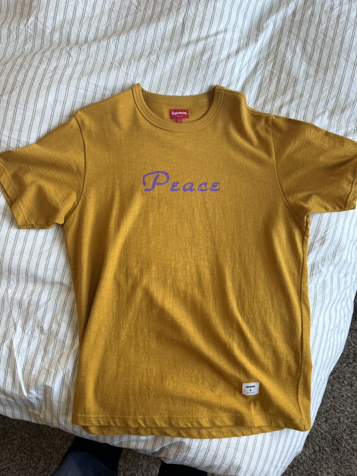 Supreme Peace Tee Size US L / EU 52-54 / 3 - 1 Thumbnail