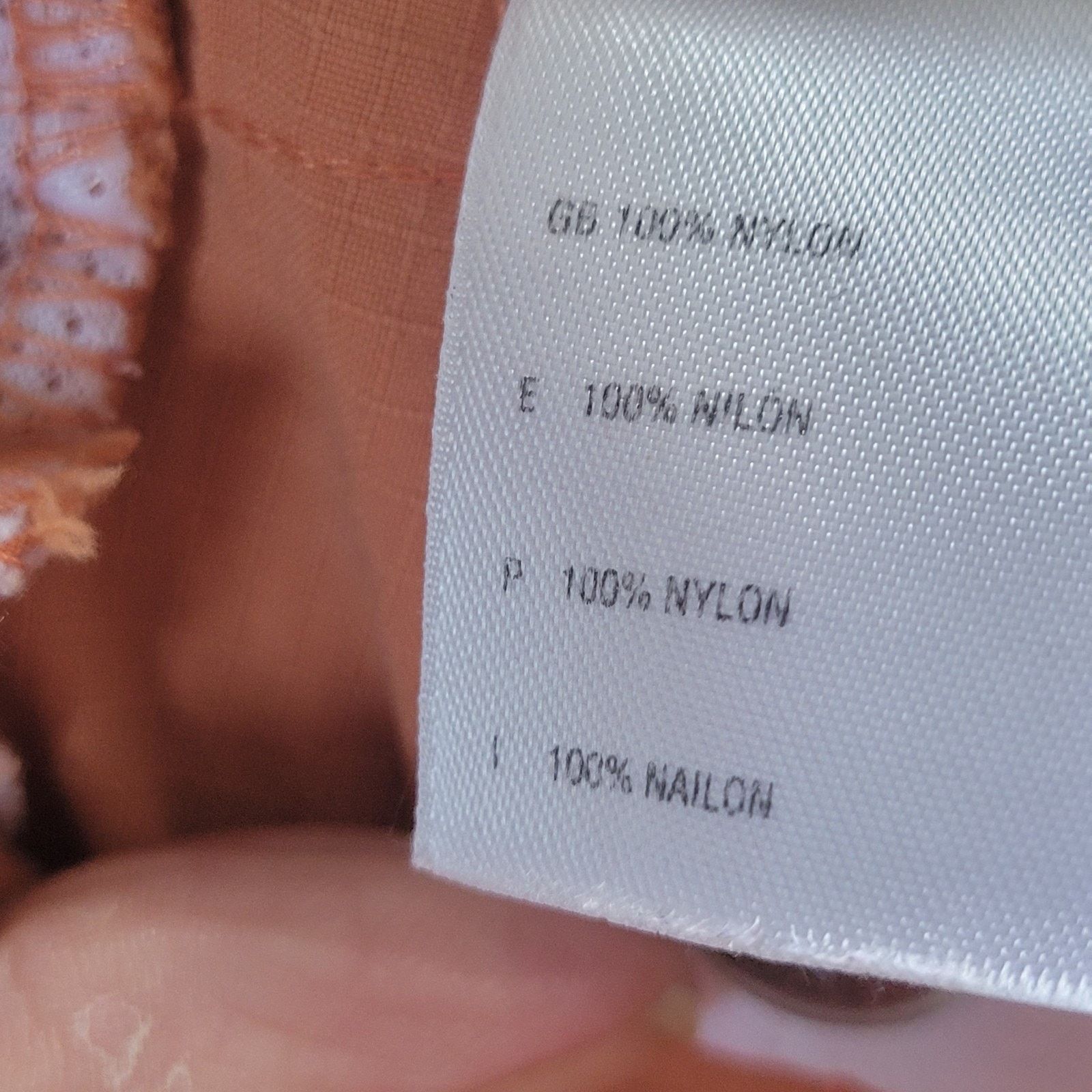 The North Face North Face Pants Womens 6 Orange Ripstop Cargo Capri Cropped Size 28" / US 6 / IT 42 - 9 Thumbnail
