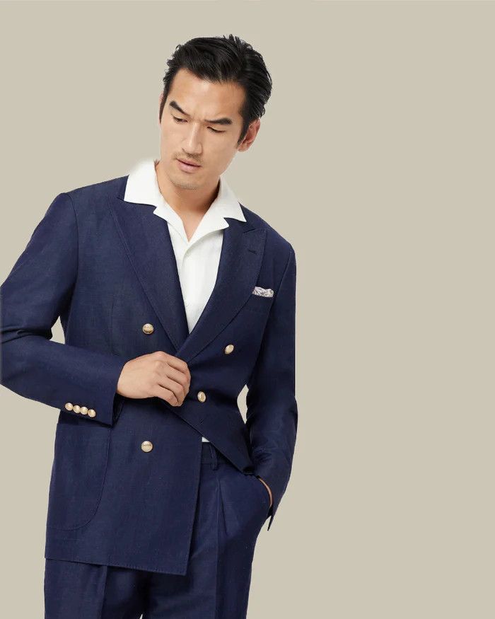Brunello Cucinelli Suit in Dark Blue Size US XL / EU 56 / 4 - 2 Thumbnail