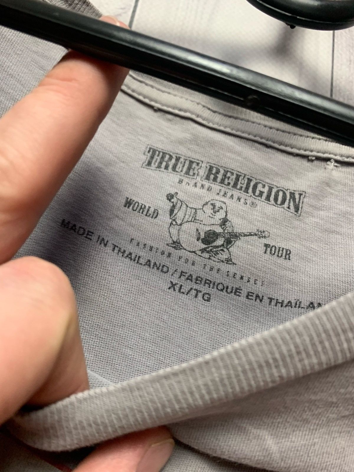 Japanese Brand × True Religion True religion big logo T-shirt Size XL tee Size US XL / EU 56 / 4 - 6 Thumbnail