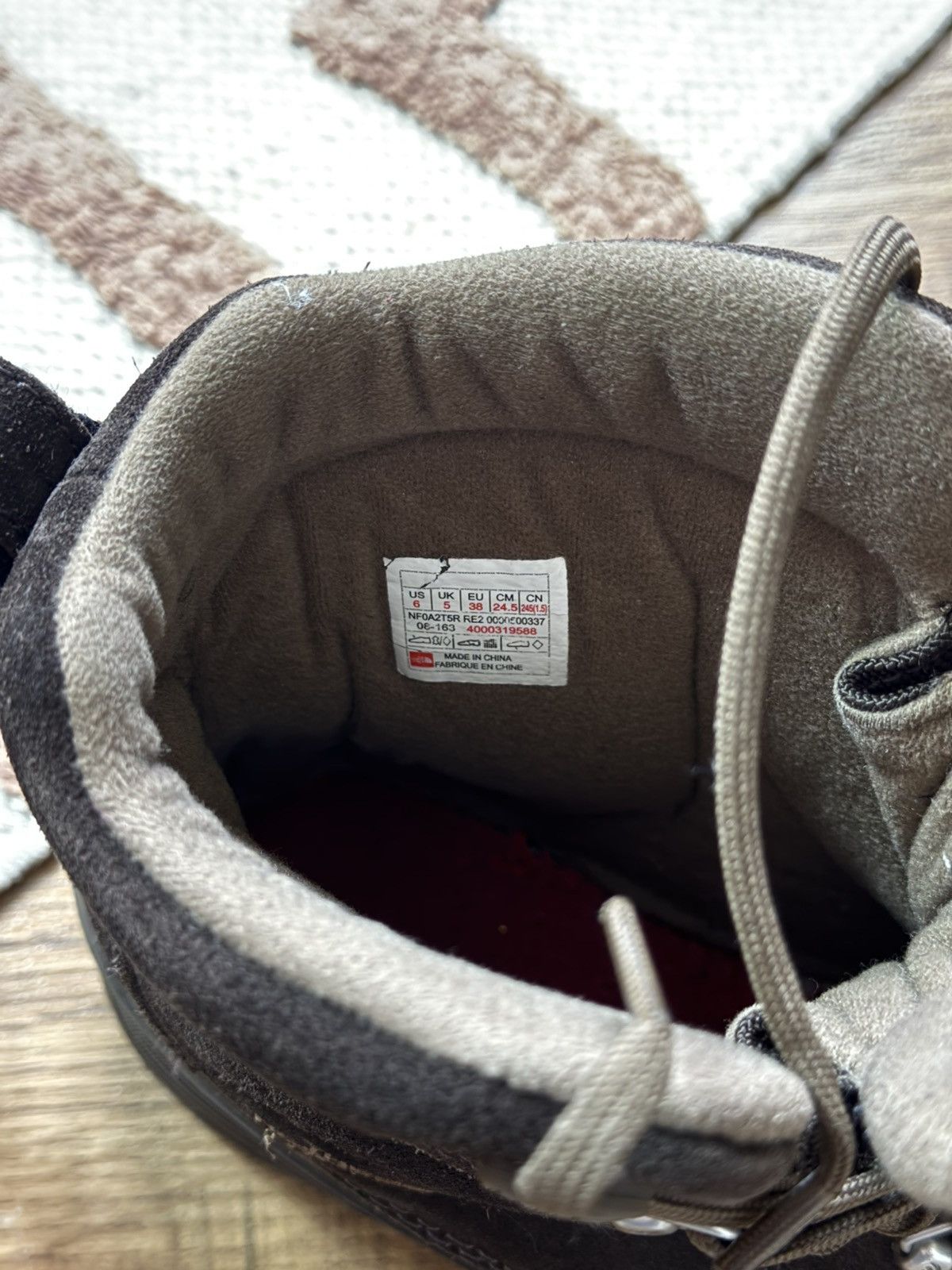 The North Face VINTAGE RARE THE NORTH FACE BROWN TRACKING RUBBER BOOTS Size US 6 / IT 36 - 7 Thumbnail