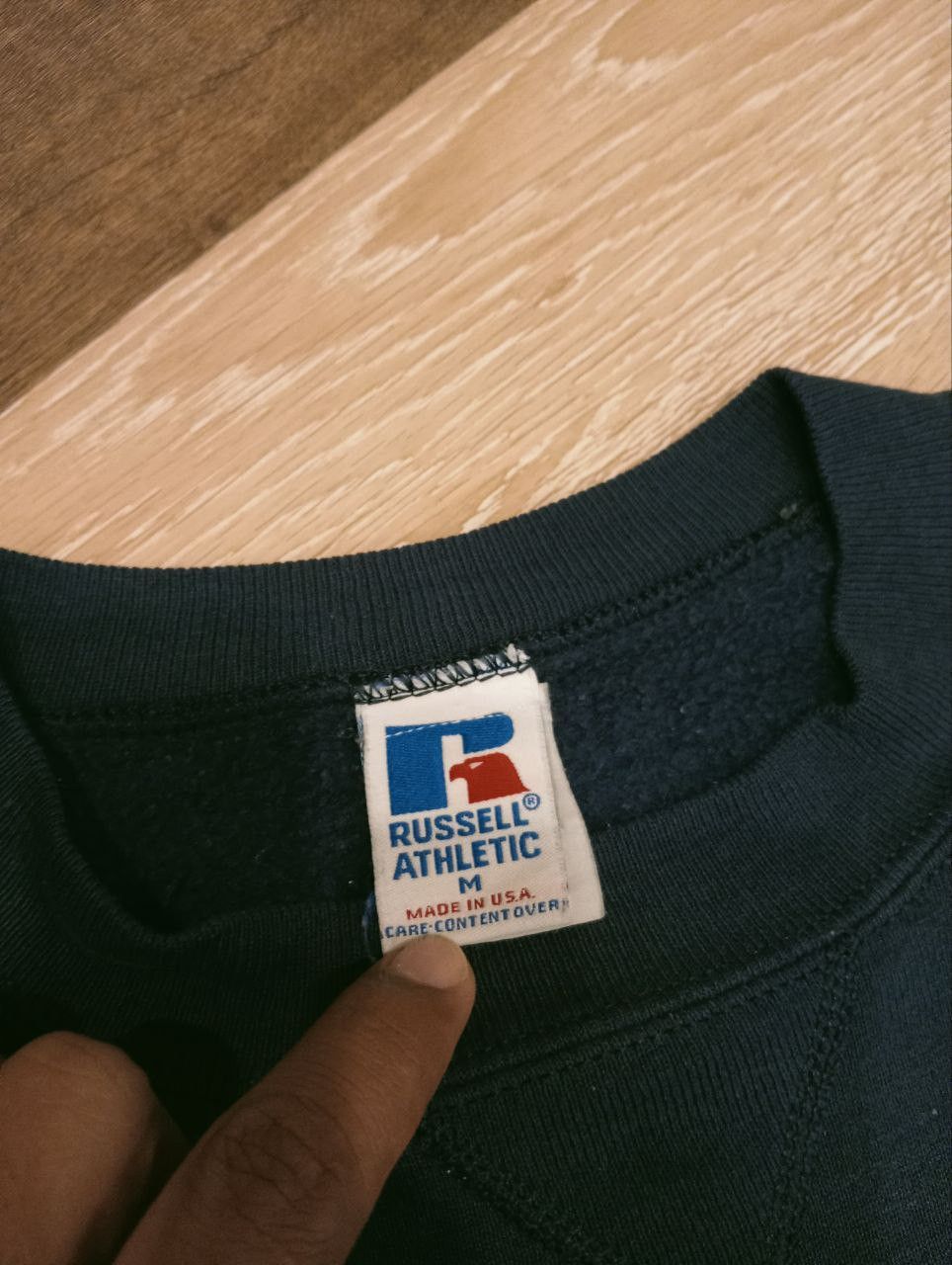 Russell Athletic VINTAGE RUSSELL ATHLETIC SPELLOUT CREWNECK Size US M / EU 48-50 / 2 - 5 Thumbnail