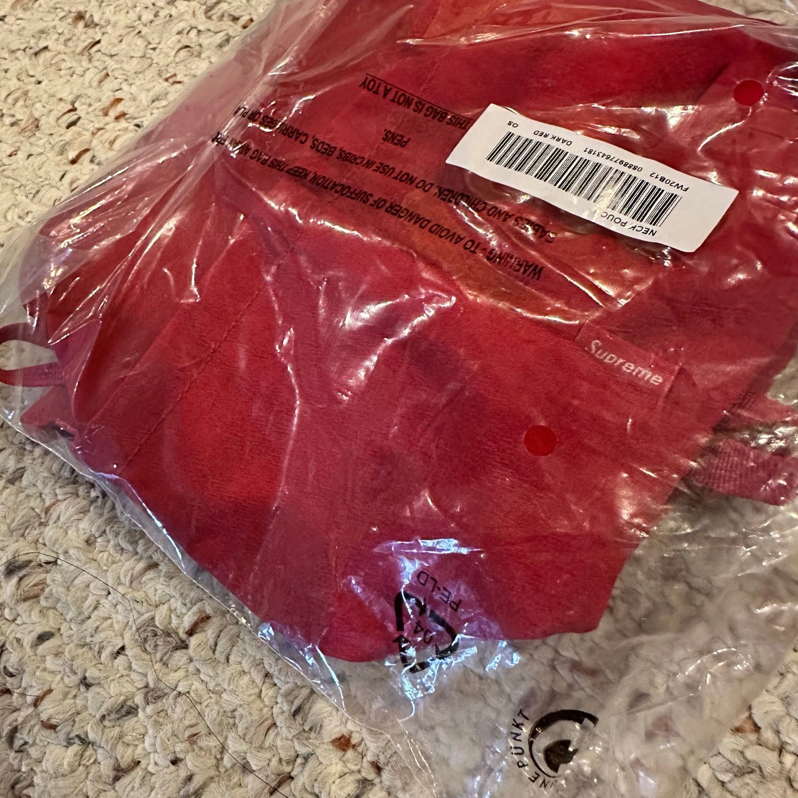 Supreme Supreme Neck Pouch Side Bag Red Summer Side Shoulder Cordura Size ONE SIZE - 9 Thumbnail