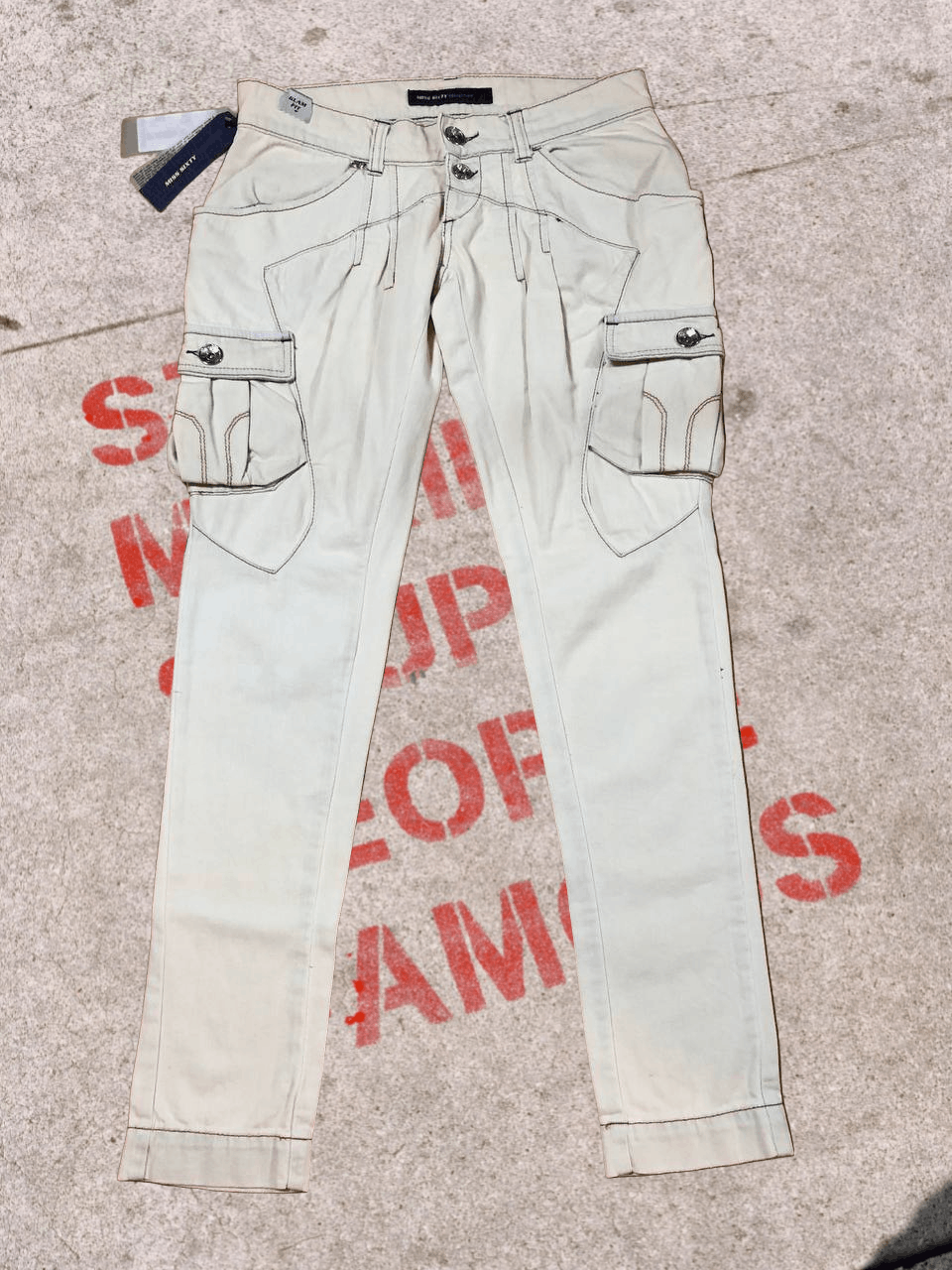 Miss Sixty Miss Sixty jeans crazy Y2K vintage streetwear Size 28" / US 6 / IT 42 - 1 Thumbnail