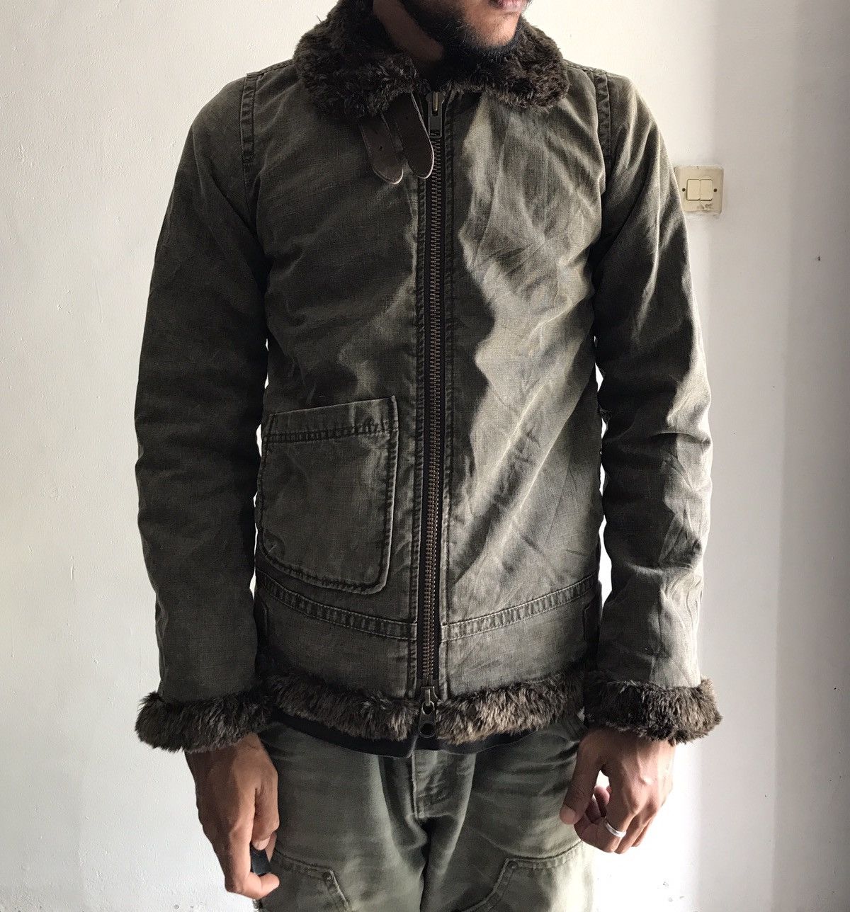 Johnbull John Bull Fur military Jacket Size US S / EU 44-46 / 1 - 13 Thumbnail