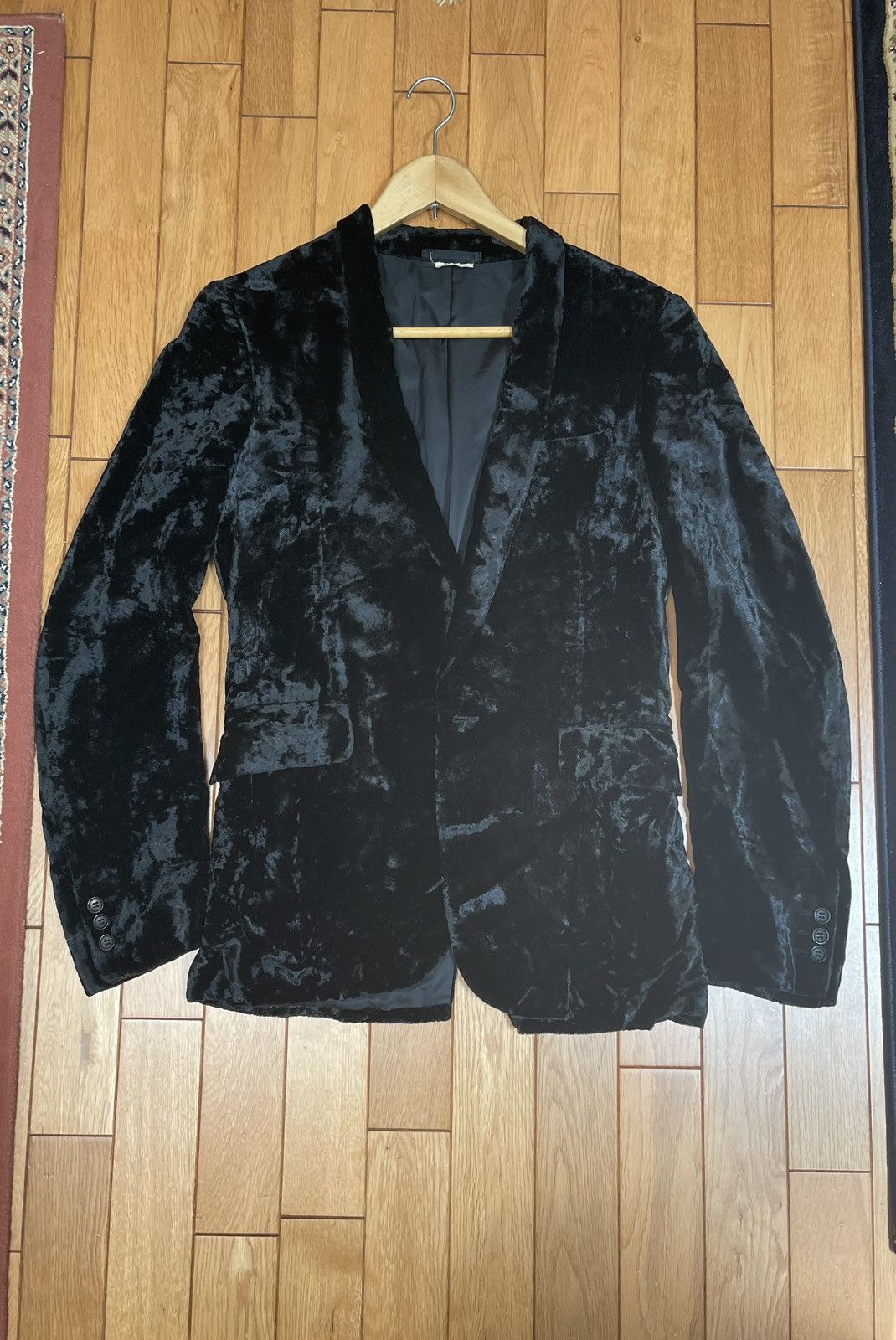 Comme des Garcons Homme Plus 06 AW Comme des Garçon Homme Plus [Archive] Velvet Blazer Size 40L - 1 Thumbnail