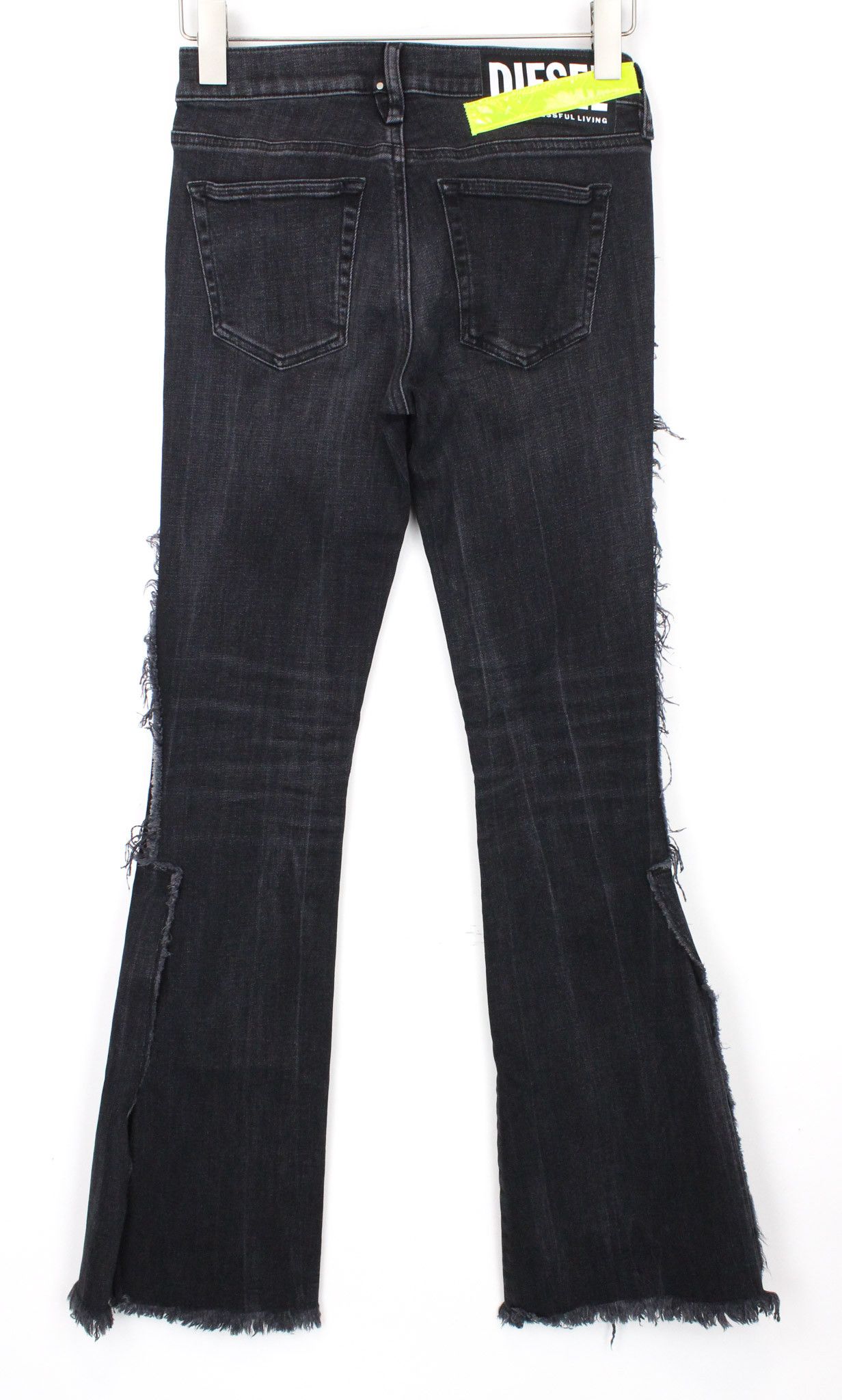 Diesel D-EBBEY-F 081AH W24/L32 Grey Bootcut Jeans 71396 Size 24" / US 00 / IT 34 - 2 Thumbnail