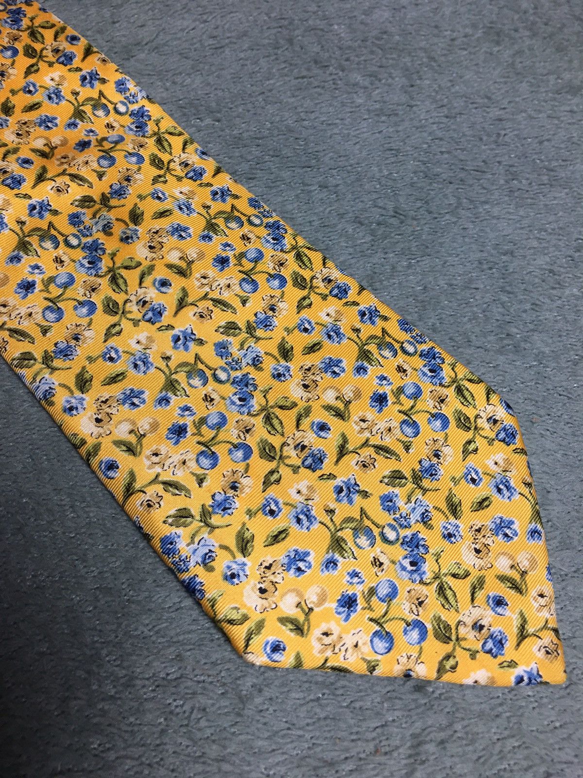 Vintage Nina Ricci Vintage Floral Elegant France Silk Mens Tie Size ONE SIZE - 5 Thumbnail